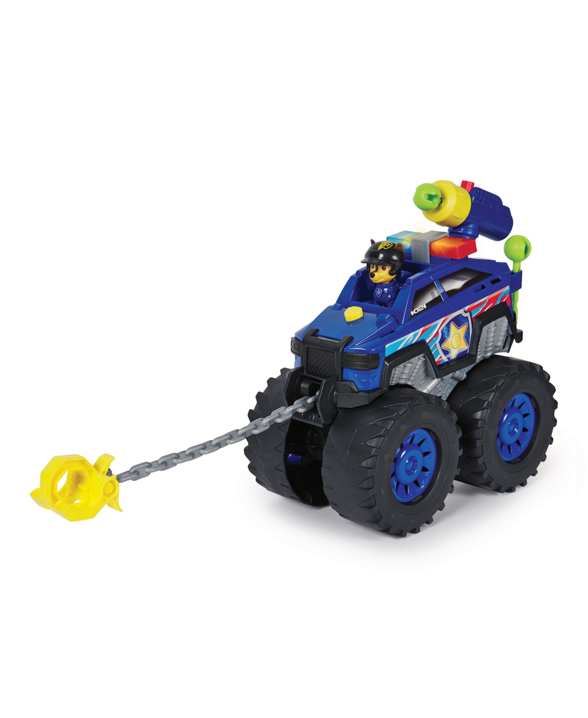 PAW PATROL RESCUE WHEELS CHASE'S POWER HAULIN' CRUISER TOY TRUCK 