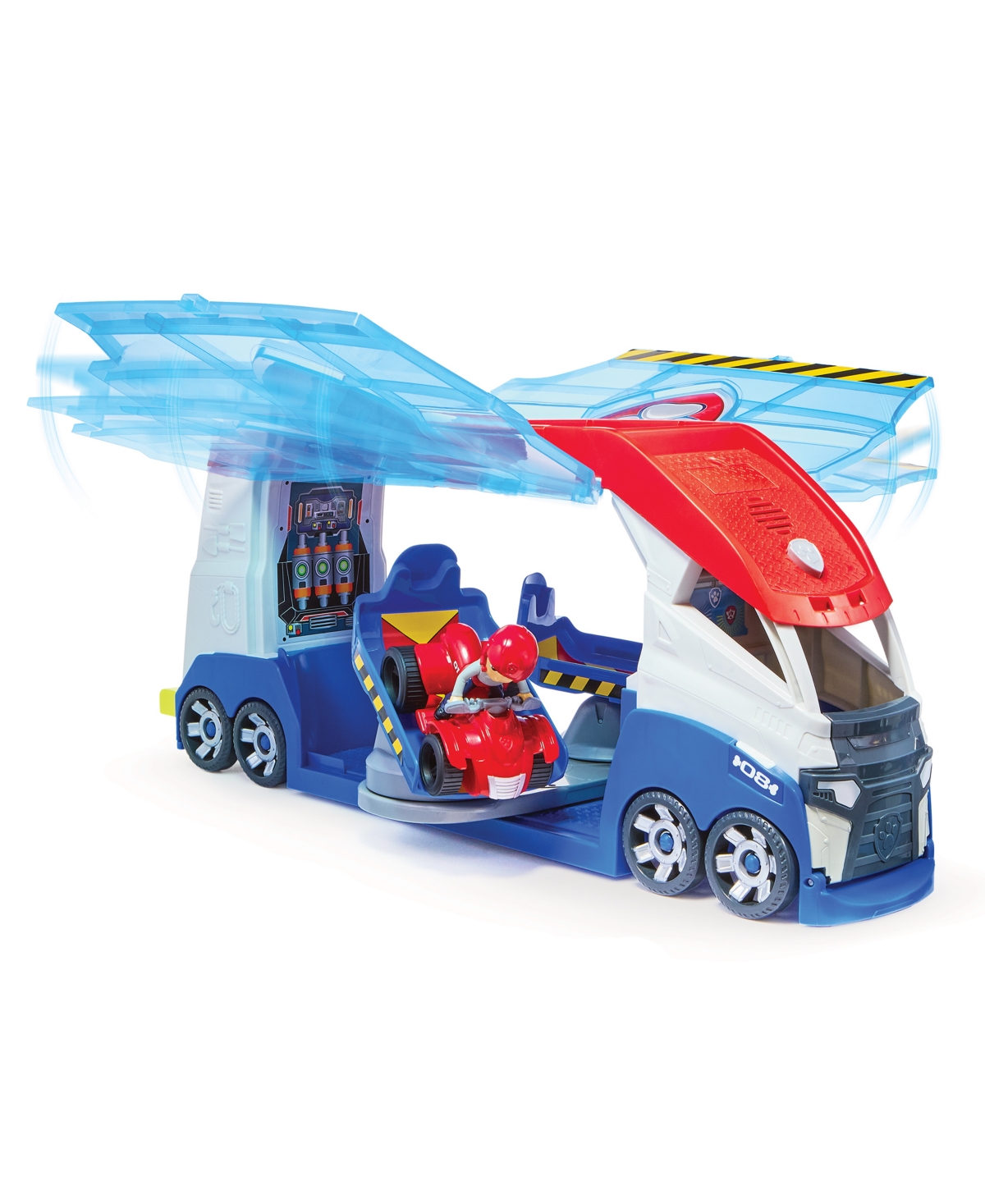 Paw Patrol Vehicle Launchers, Lights Sounds, Ryder Action Figure In Multi Color
