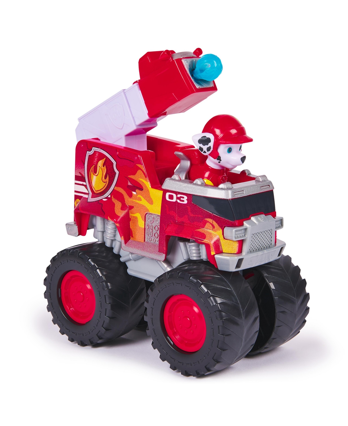 Paw Patrol Rescue Wheels Marshall's Firetruck Toy Truck In Multi Color