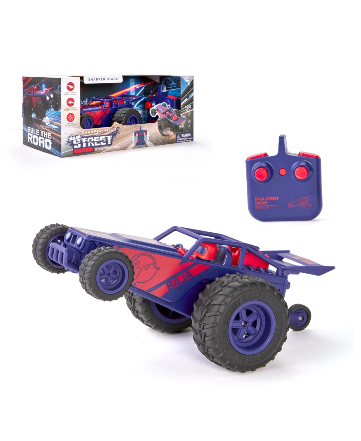 Sharper Image Baja Street Racer Remote Control Car In No Color