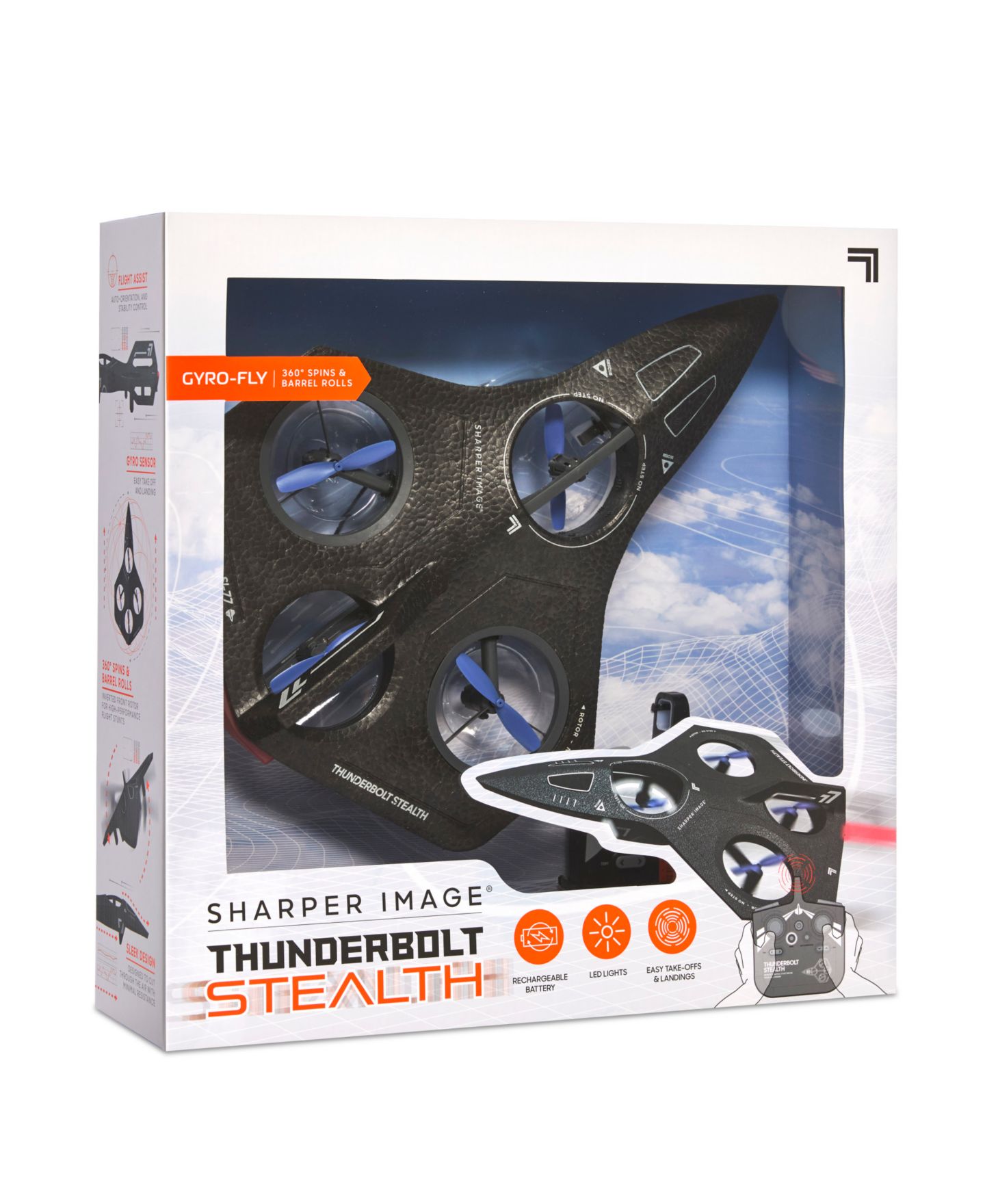Детская игрушка Sharper Image Thunderbolt Stealth Drone — фото 6