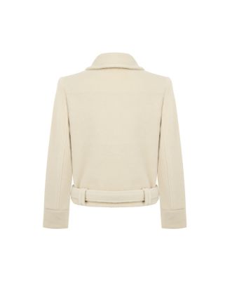 Women's Shoulder Pad Short Coat