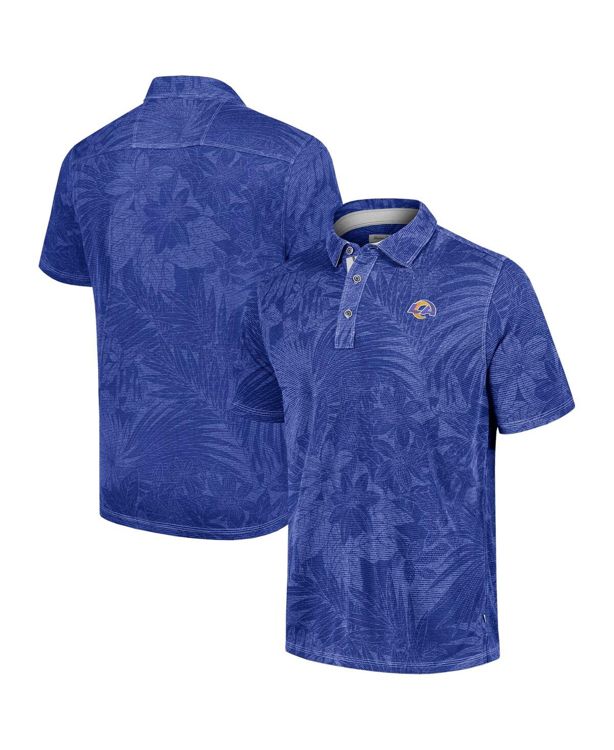 Tommy Bahama Men's Royal Los Angeles Rams Big Tall Santiago Paradise Polo In Royal