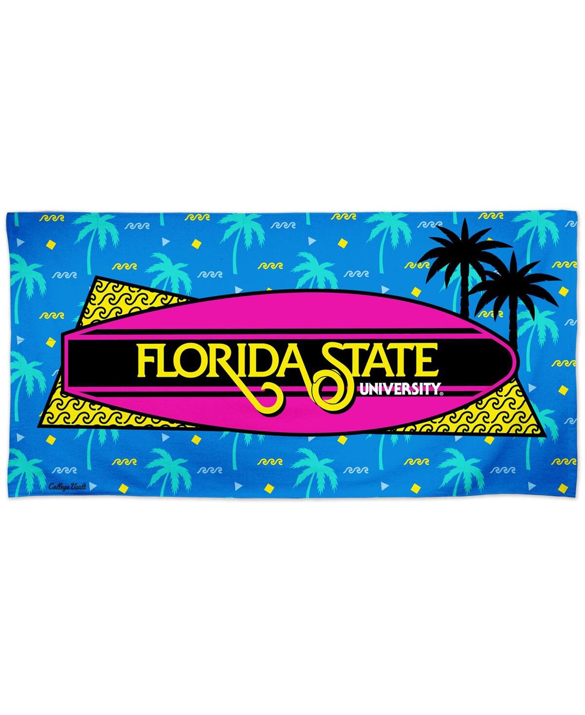 Wincraft Florida State Seminoles Beach Club 30'' X 60'' Surfboard Spectra Beach Towel In No Color