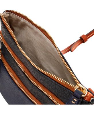 Houston Texans Infield Triple Zip Crossbody Purse