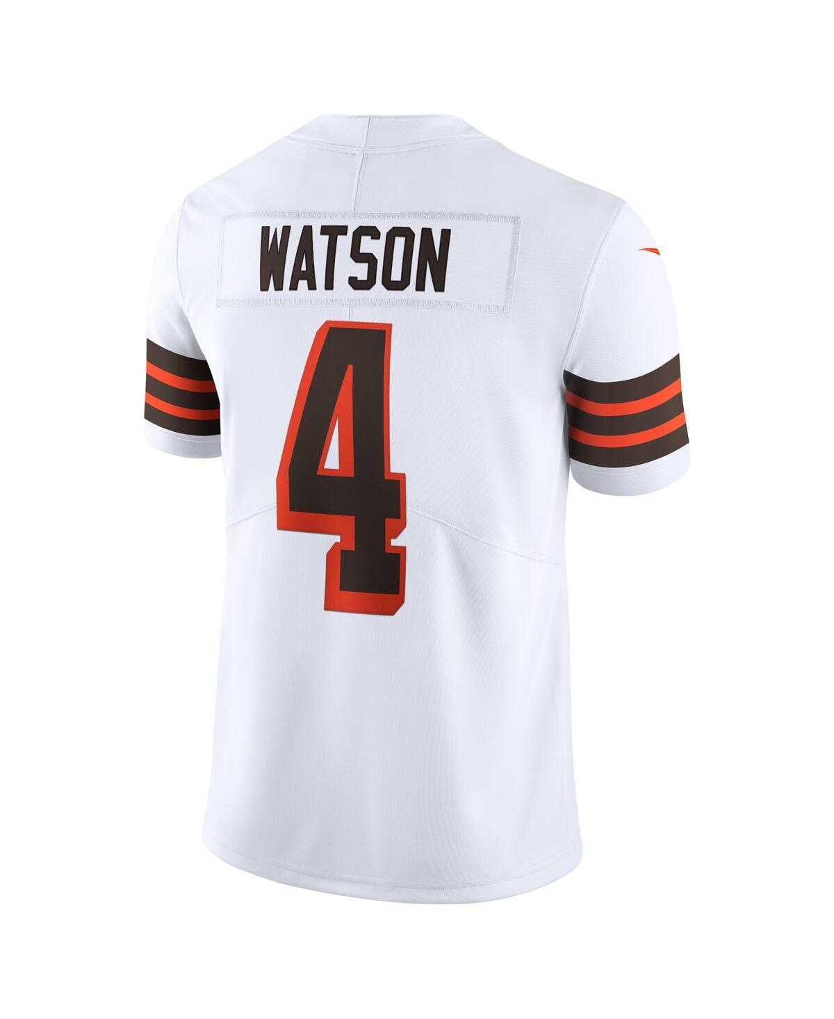 Nike Men's Deshaun WatsonCleveland Browns 2021 Alternate Vapor Limited Jersey - White