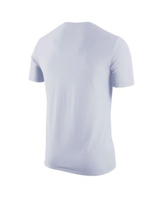 Men's White Virginia Cavaliers Vintage Arch Block Wordmark Core T-Shirt