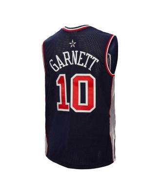 Men's Kevin Garnett Navy USA Basketball 2000 Authentic Jersey