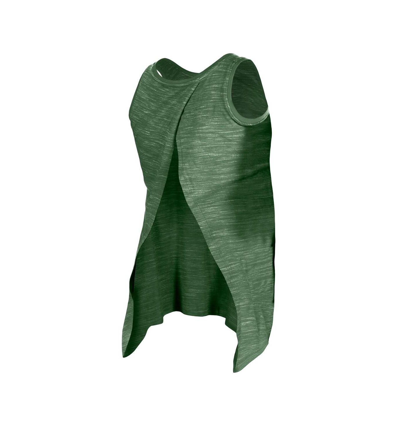 Женский топ New Era Green New York Jets Space Dye Active — фото 2