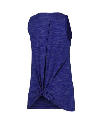 Women's Royal Indianapolis Colts Space Dye Active Tank Top