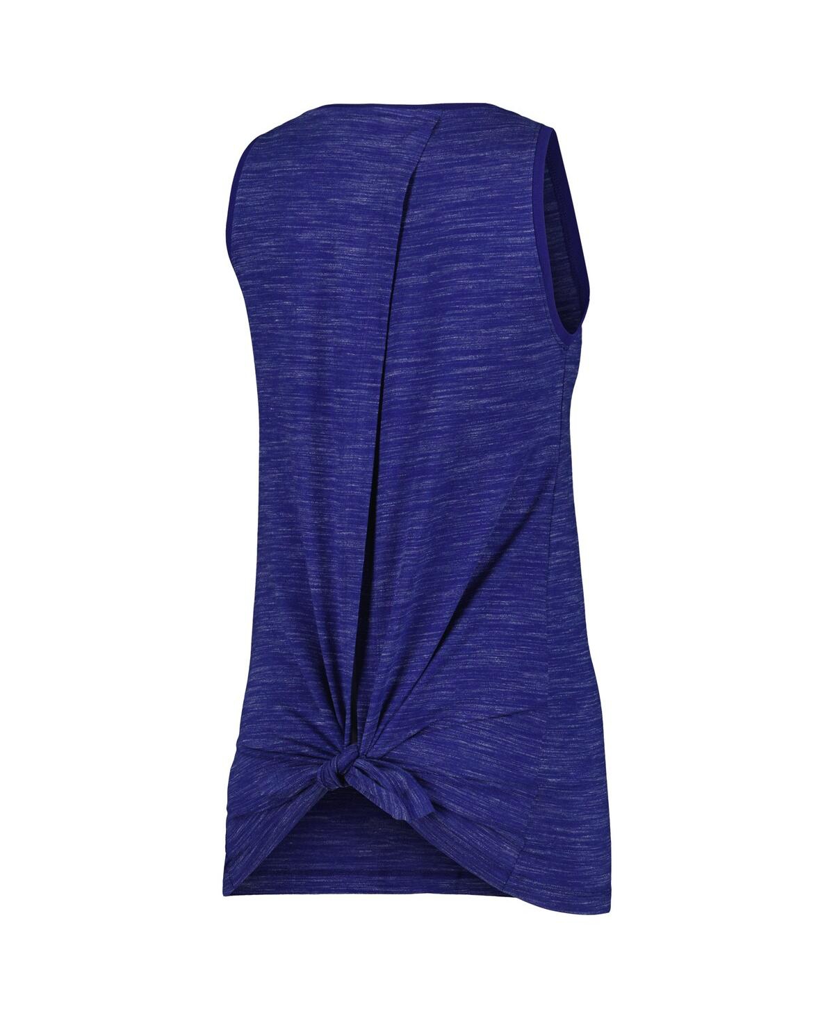 NEW ERA WOMEN'S ROYAL INDIANAPOLIS COLTS SPACE DYE ACTIVE TANK TOP 