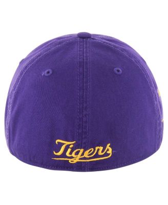 Men's Purple LSU Tigers Vintage Sure Shot Franchise Fitted Hat