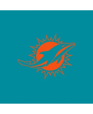 Women's Aqua/White Miami Dolphins Backup Option Long Sleeve Hoodie T-Shirt