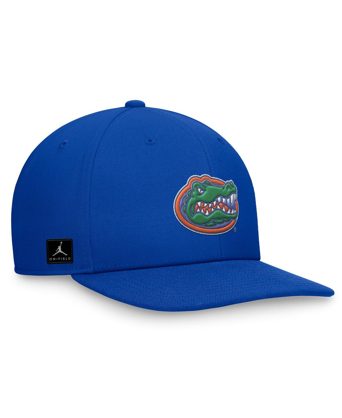 Jordan Men's Royal Florida Gators On-field Pro Bill Snapback Hat In Royal