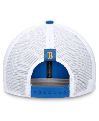 Men's Blue/White UCLA Bruins 2024 Sideline Trucker Adjustable Hat