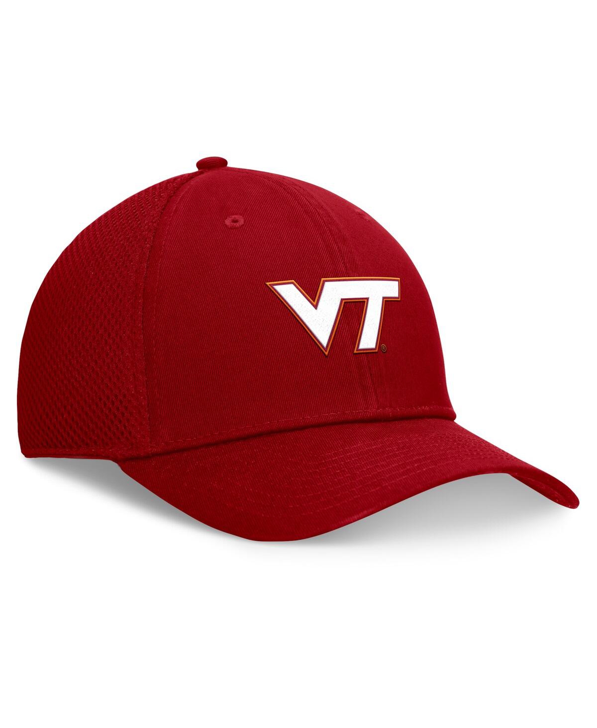 Top Of The World Men's Maroon Virginia Tech Hokies Spacer Flex Hat In Maroon
