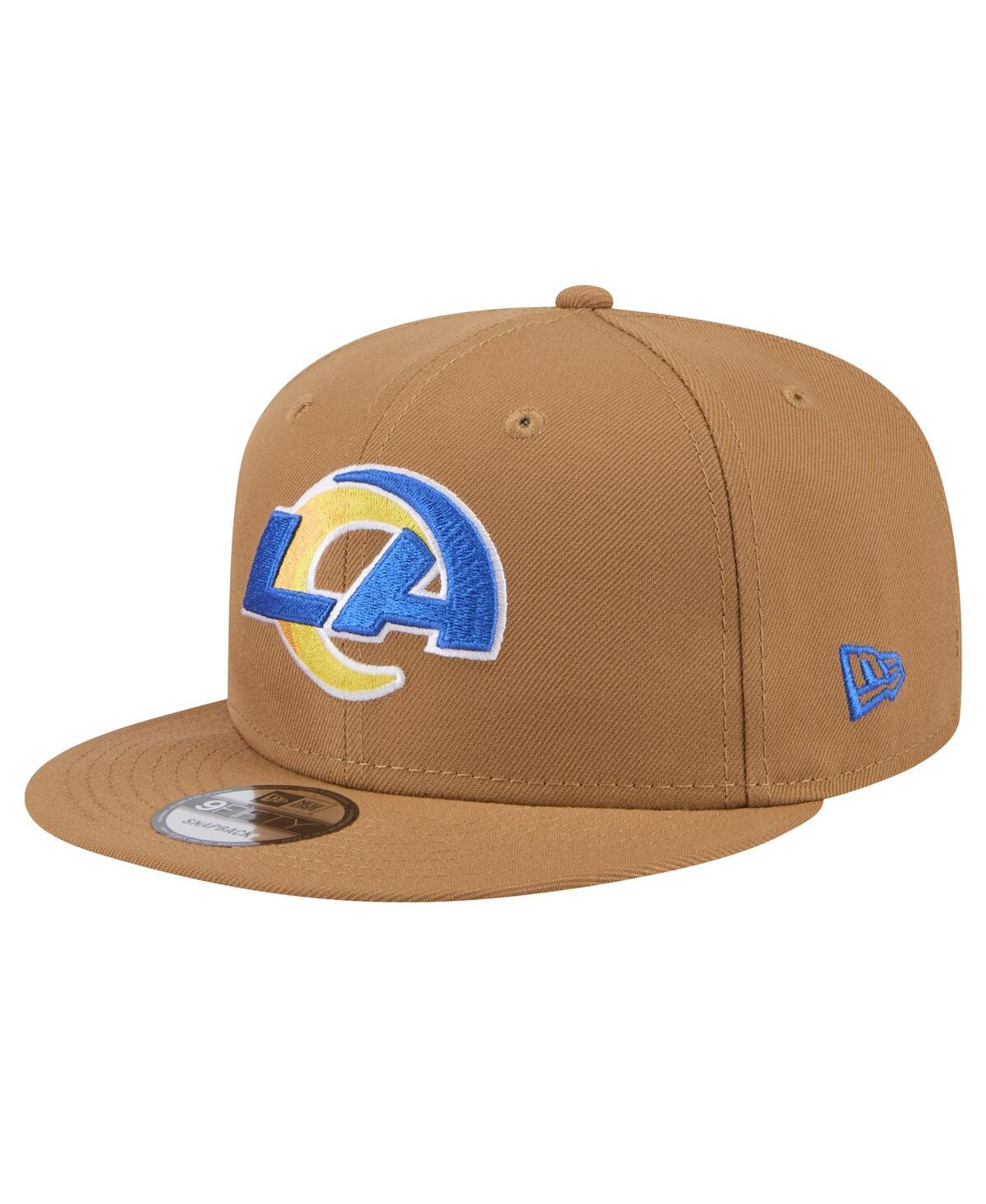 New Era Big Boys and GirlsLos Angeles Rams Color Pack Side Patch 9FIFTY Snapback Hat - Brown