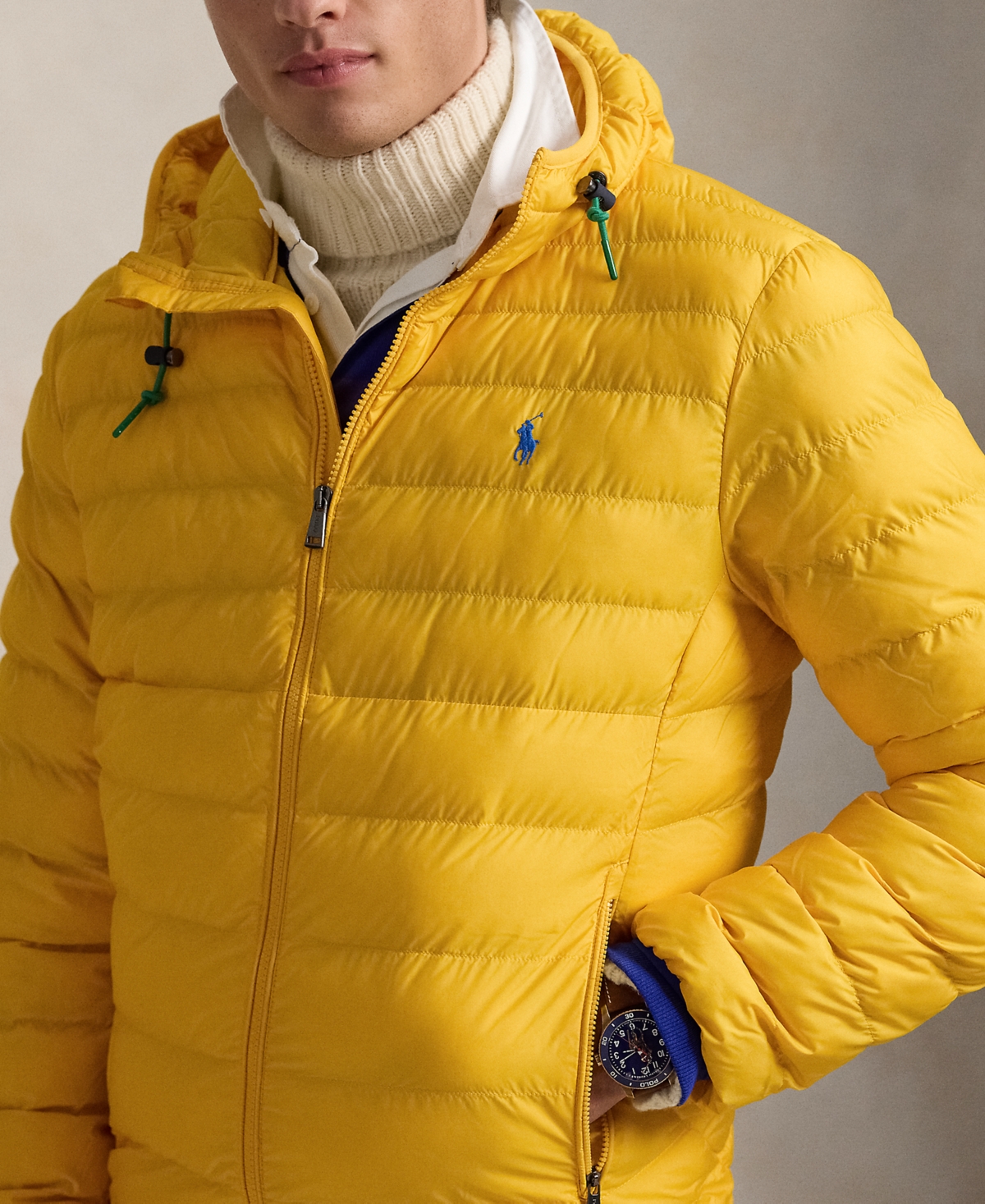 Polo Ralph Lauren Men's The Colden Hooded Packable Jacket