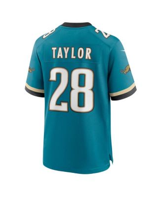 Men's Fred Taylor Teal Jacksonville Jaguars Prowler Throwback Retired Player Game Jersey