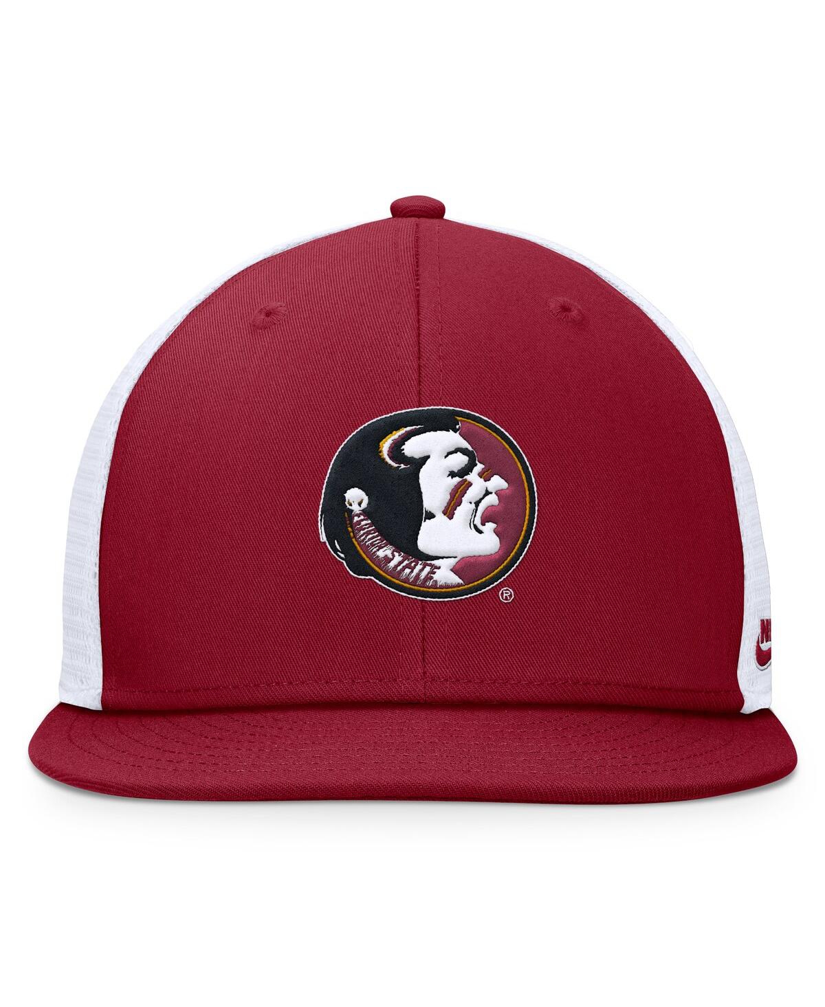 Nike Men's Garnet/white Florida State Seminoles Legacy Pro Snapback Hat In Garnet,white