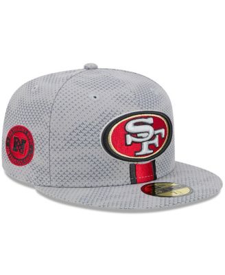 Men's Gray San Francisco 49ers 2024 Sideline 59FIFTY Fitted Hat