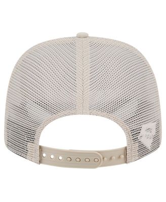 Men's Natural Michigan State Spartans Canvas 9SEVENTY Stretch-Snap Hat