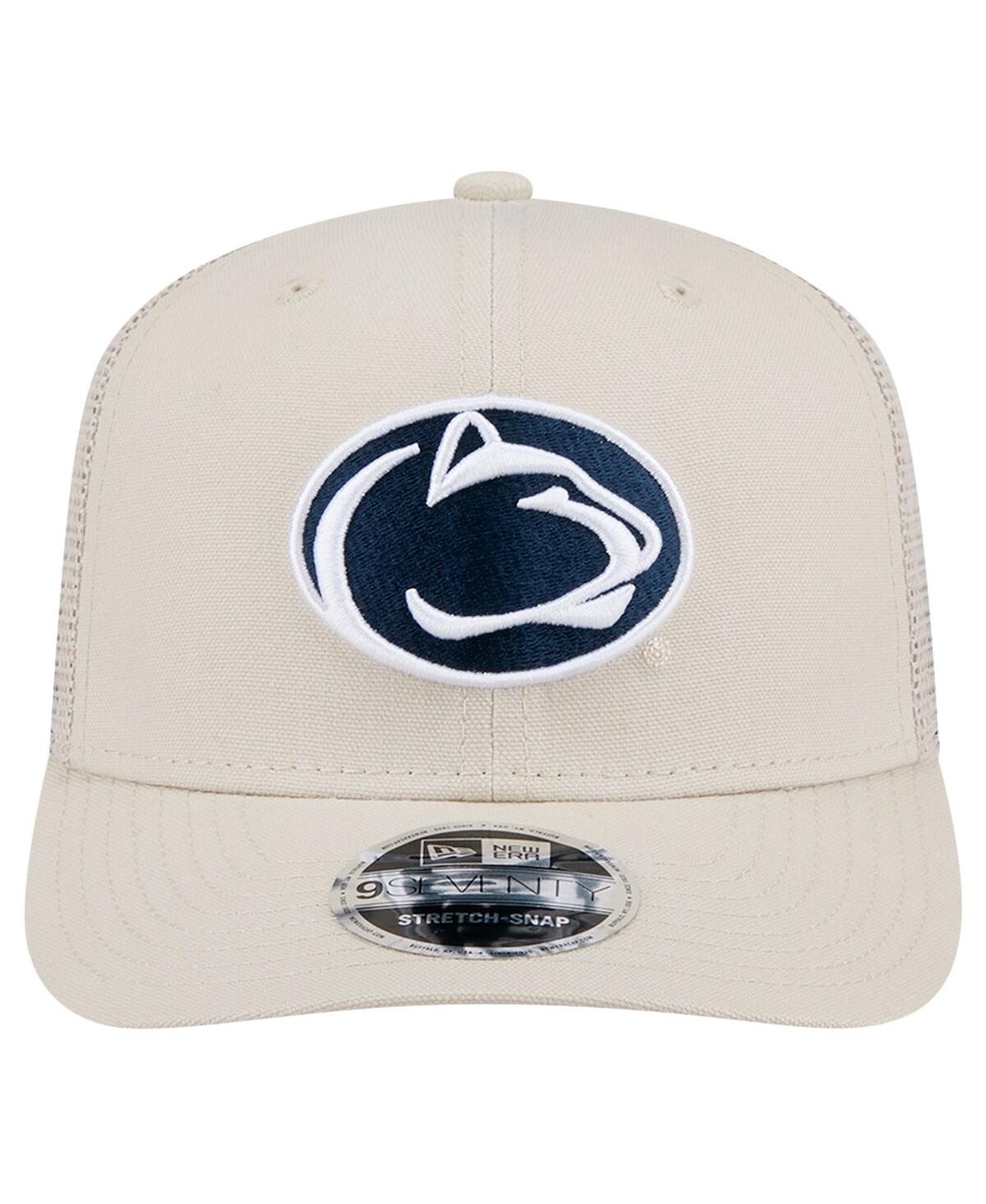 New Era Men's Natural Penn State Nittany Lions Canvas 9seventy Stretch-snap Hat In Natural
