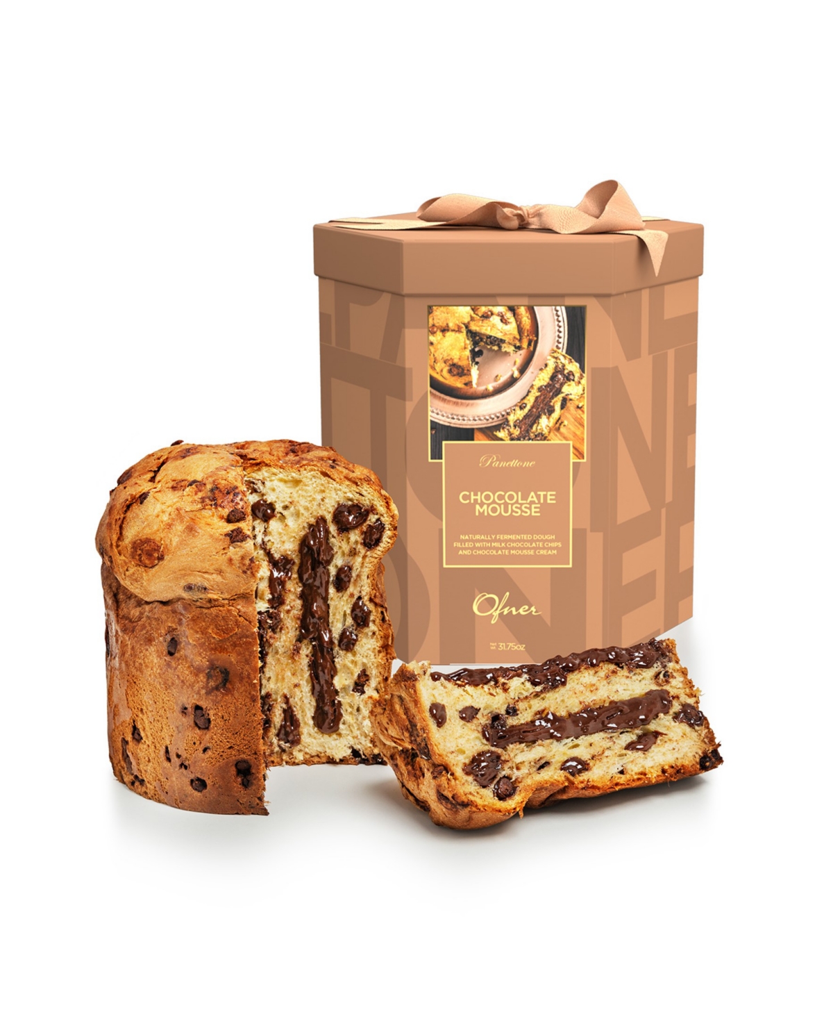 Ofner Holiday Chocolate Mousse Panettone, 31.75oz In No Color