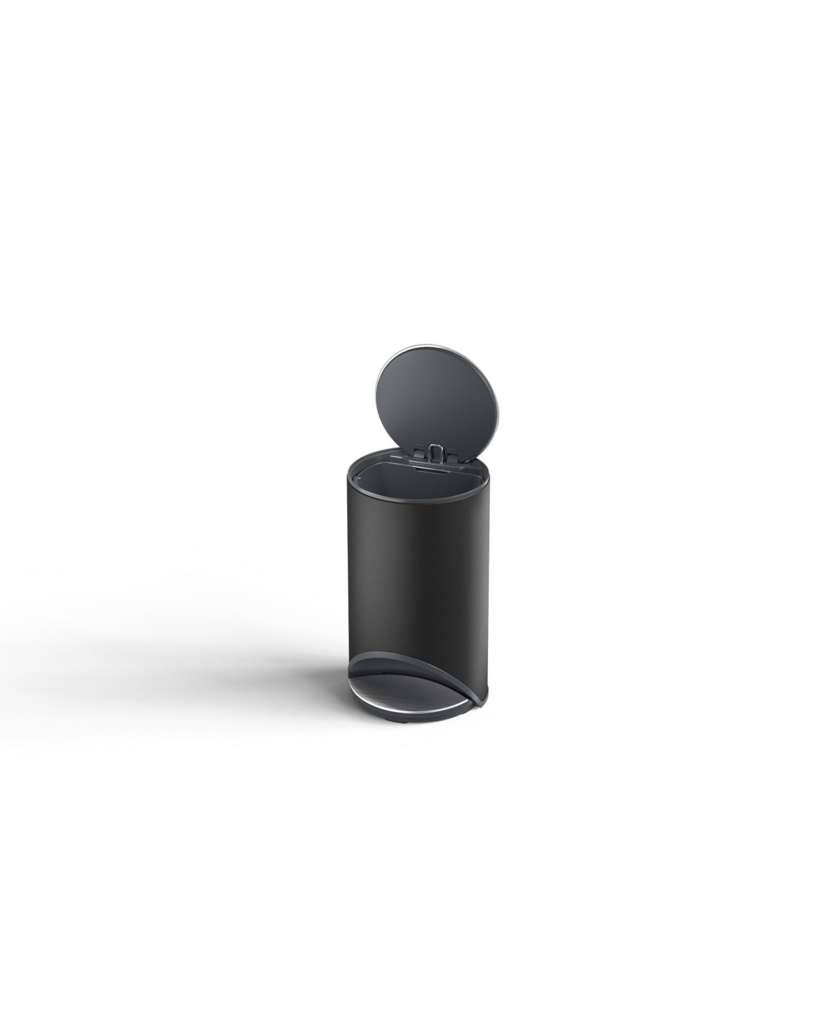 Joseph Joseph Arc 30-litre Slimline Pedal Trash Can In Black