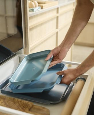 3-Piece Non-Stick Baking Tray Set