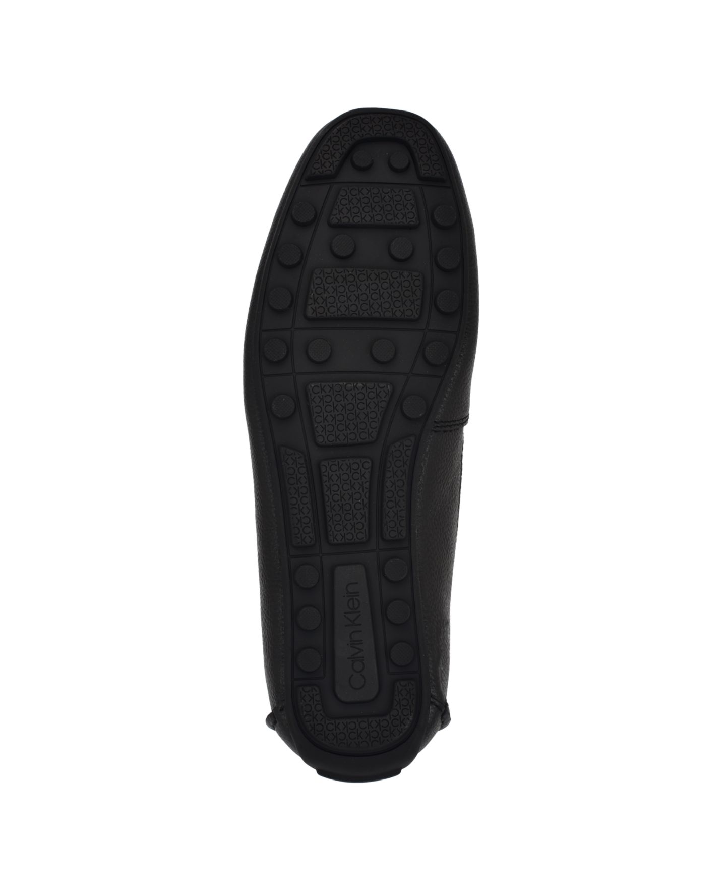 Мужские туфли Calvin Klein Otilis Casual Slip-On, цвет: Чёрный кожаный — фото 5