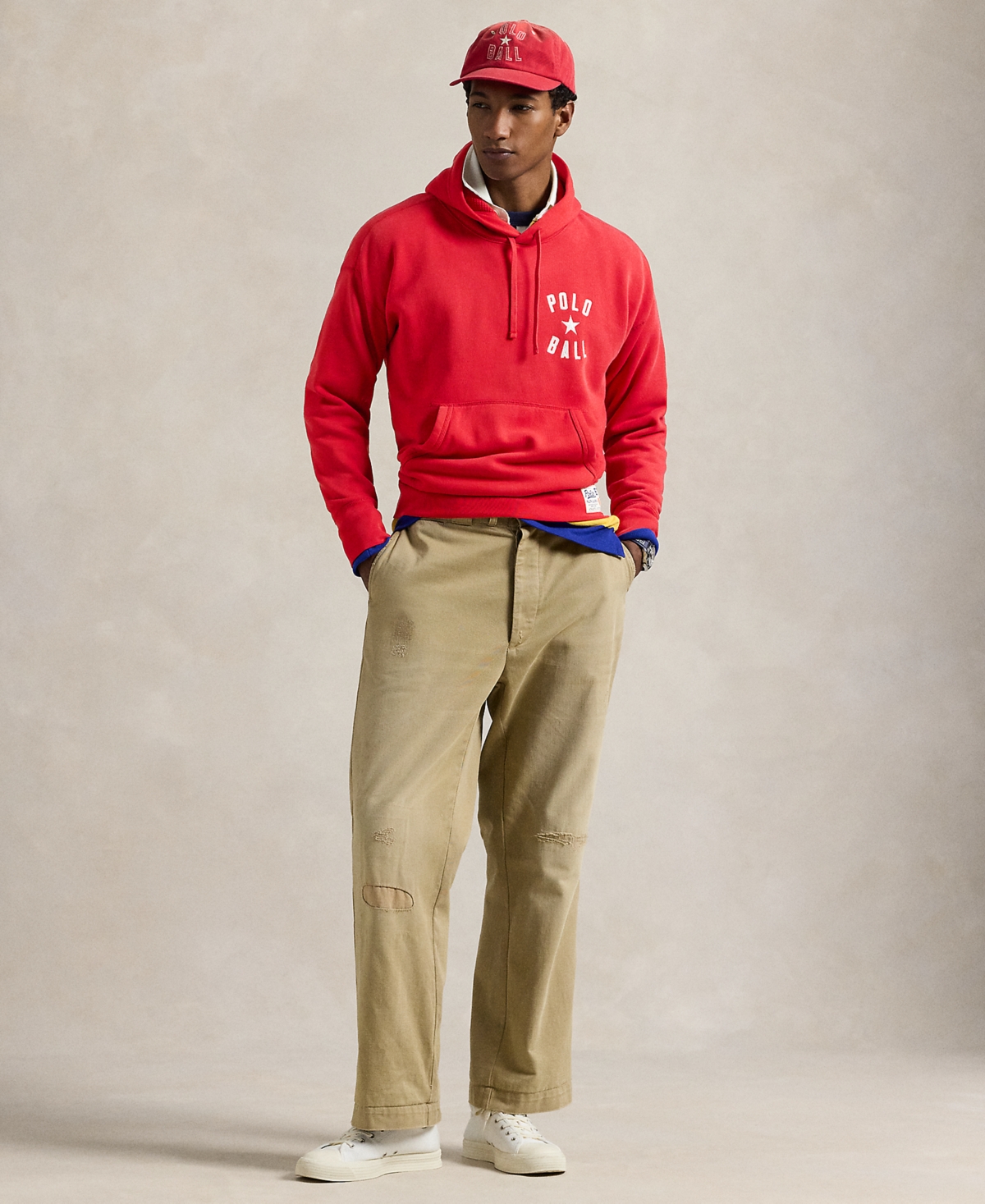 Polo Ralph Lauren Men's Vintage-Fit Polo Ball Fleece Hoodie