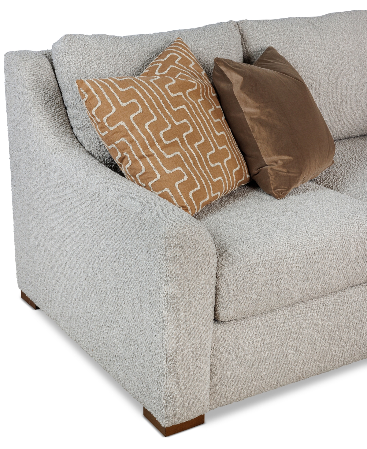 Macy's Morgane Fabric Estate Sofa, Created For  In Dove