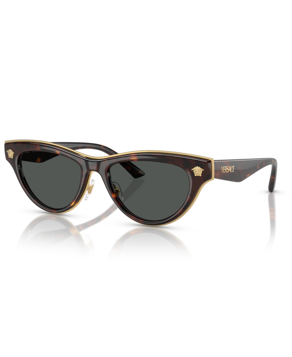 Versace Woman Sunglass Ve2273 In Havana