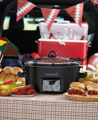 7-Quart Cook & Carry Oval Slow Cooker