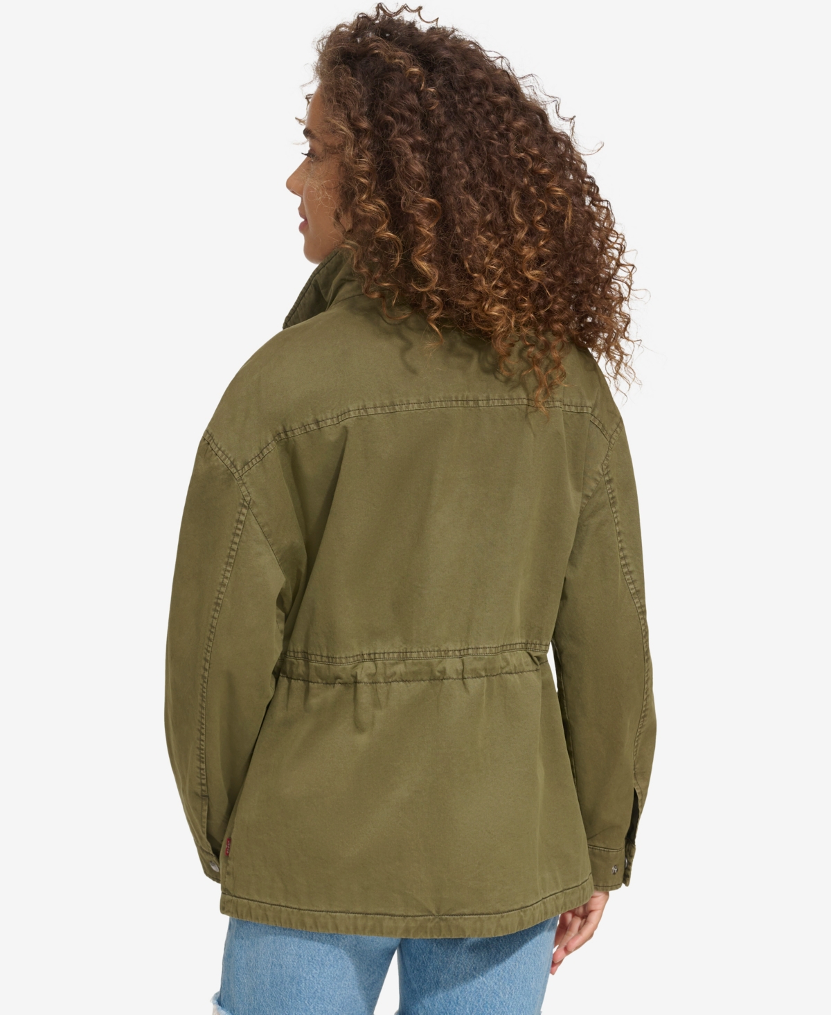LEVI'S WOMEN'S LIGHTWEIGHT STAND COLLAR JACKET 