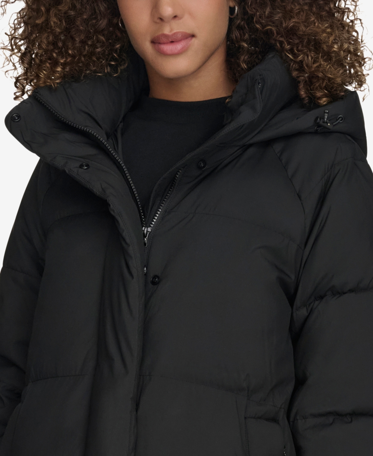 LEVI'S WOMEN'S EXTRA LONG QUILTED PARKA 