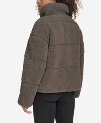 Women's Short Sherpa Teddy Jacket