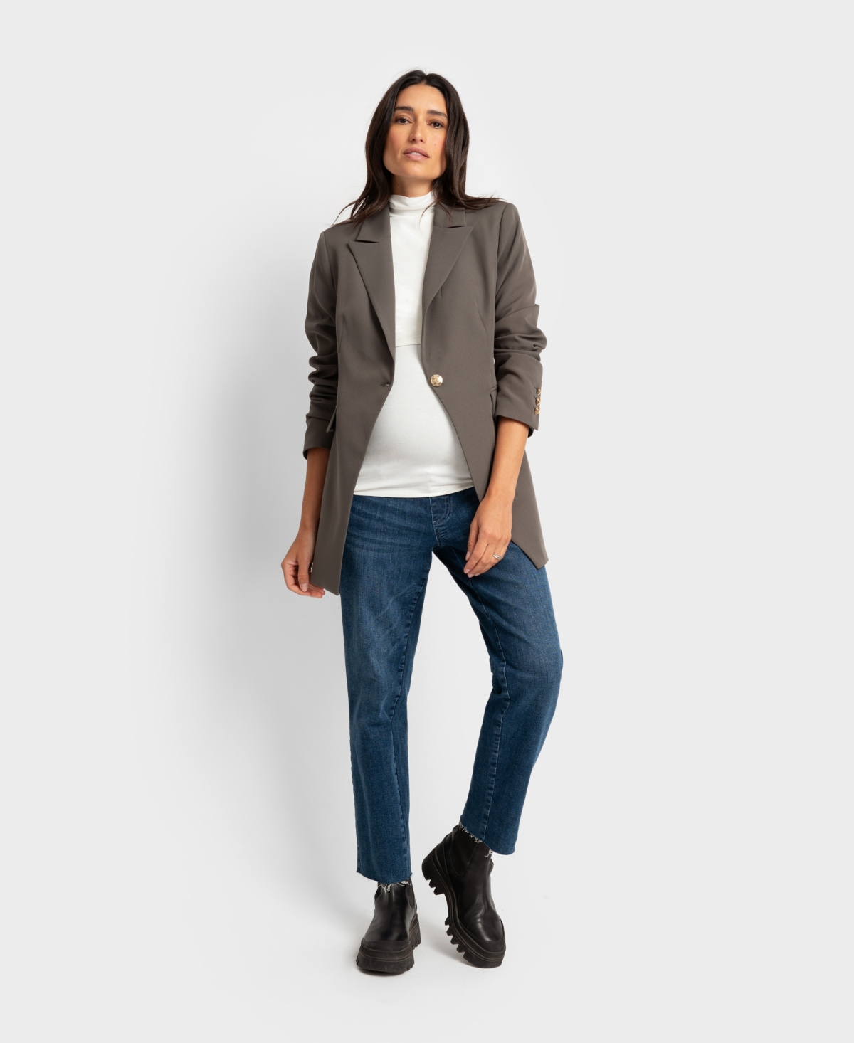 Shop Seraphine Women's Lift-up Jersey Top In Ivory