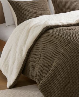 Riordan Waffle Knit Chenille 2-Pc. Comforter Set, Twin