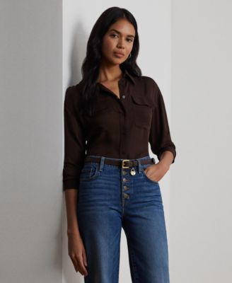Lauren Ralph Lauren - Women's Crepe de Chine Shirt