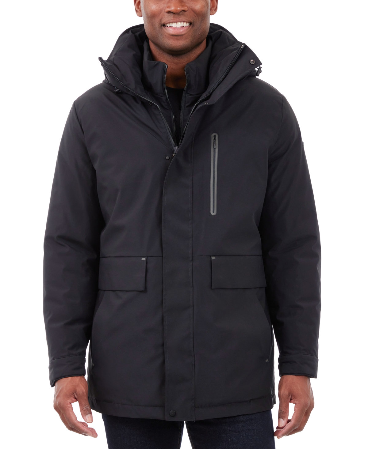 Michael Kors Men's Heavyweight Hooded Park Jacket