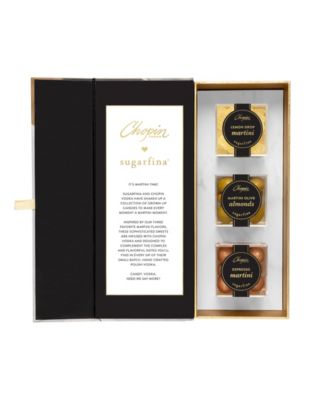 x Chopin Martini Collection Candy Bento Box, 3 Piece