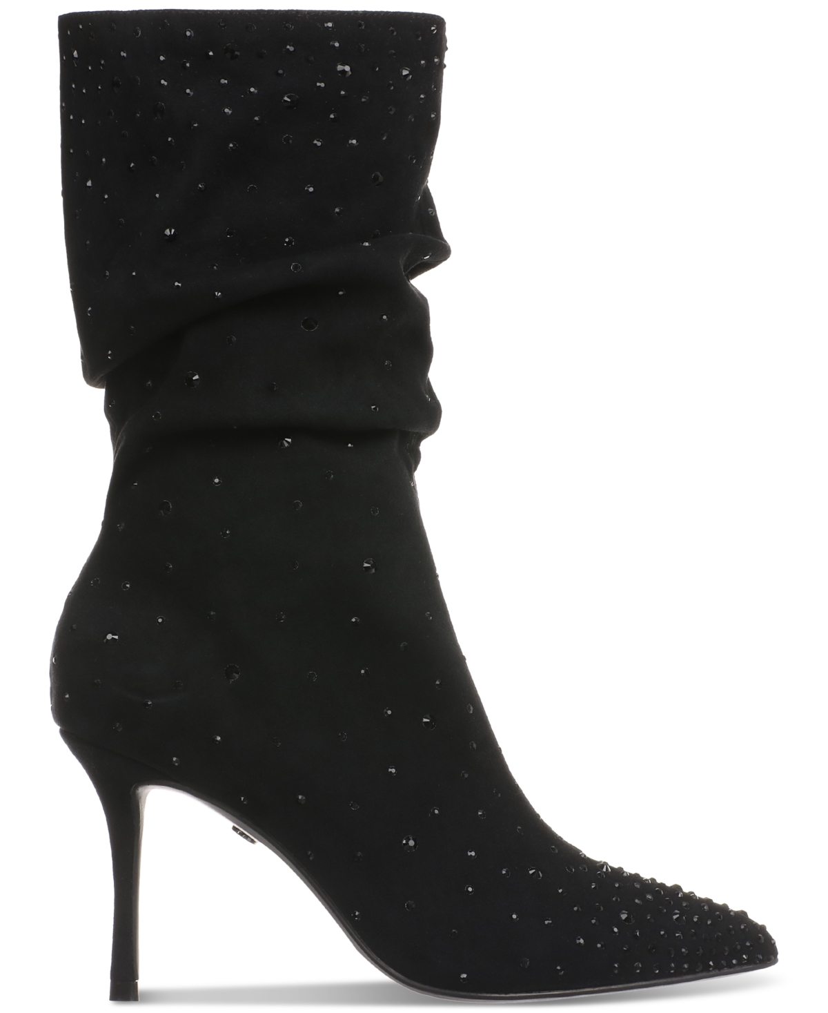 THALIA SODI WOMEN'S RAQUELL SLOUCH POINTED-TOE EMBELLISHED DRESS BOOTS 