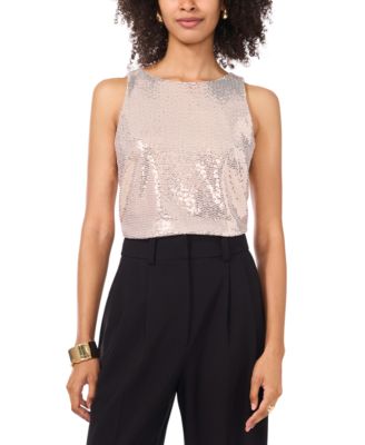 Women's Sequin Sleeveless Top