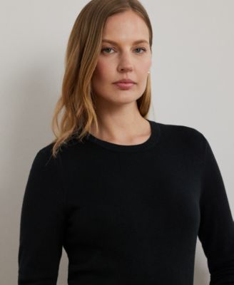 Petite Cotton-Blend Sweater