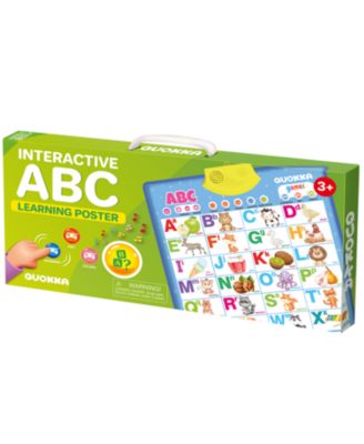 Educational Interactive Poster for Toddlers 3-5