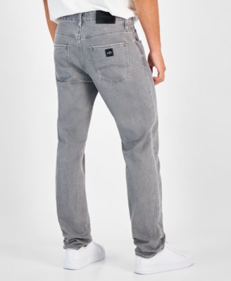 A|X Armani Exchange Men's Slim Fit Light Wash Stretch Jeans - Macy's