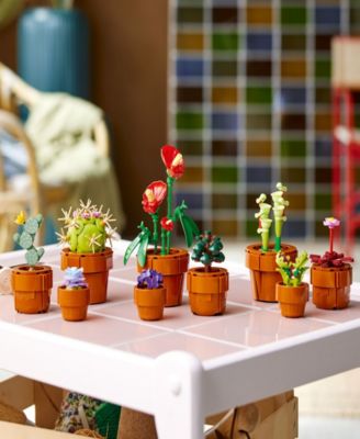 Icons Tiny Plants and Flowers Build and Display Set 10329, 758 Pieces