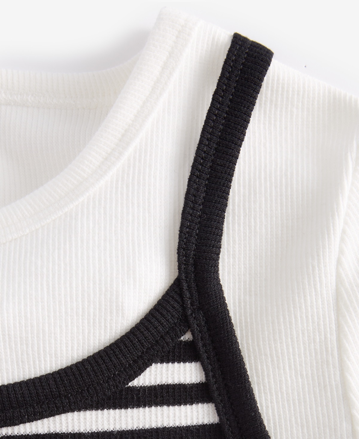 Epic Threads Little & Big Girls Striped Layered-Look Camisole T-Shirt, Exclusively at Macy's